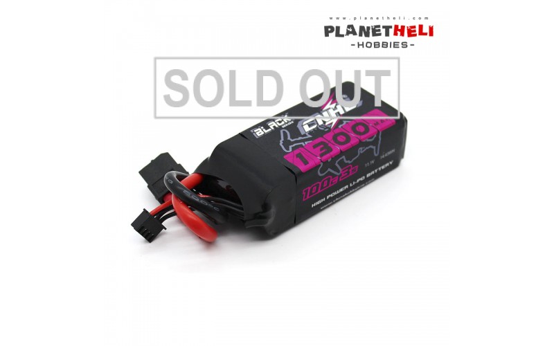 CNHL Black Series 1300mAh 11.1V 3S 100C Lipo Battery